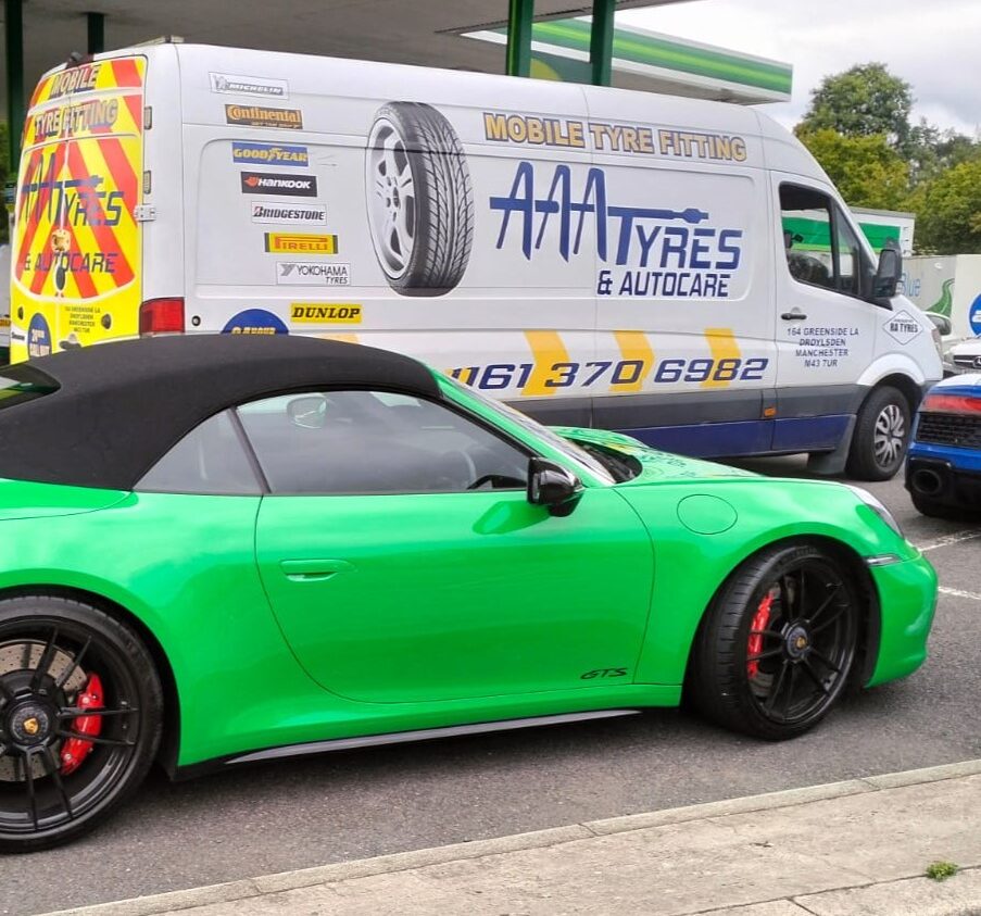 AAA Mobile Tyre Service Van